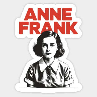 Anne Frank Sticker